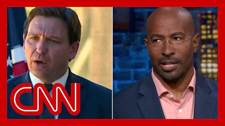 DeSantis said no one questioned slavery before Ame...