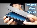 Unboxing Pacific Blue iPhone 12 Pro First Look and MagSafe Charging