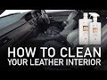 How to clean your leather interior - Autoglym Leather Cleaner / Care Balm