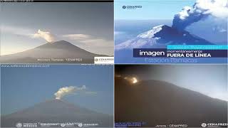 Popocatepetl - 20211031 - 06:00 a 11:59 hrs