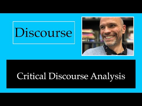 Critical Discourse Analysis - YouTube