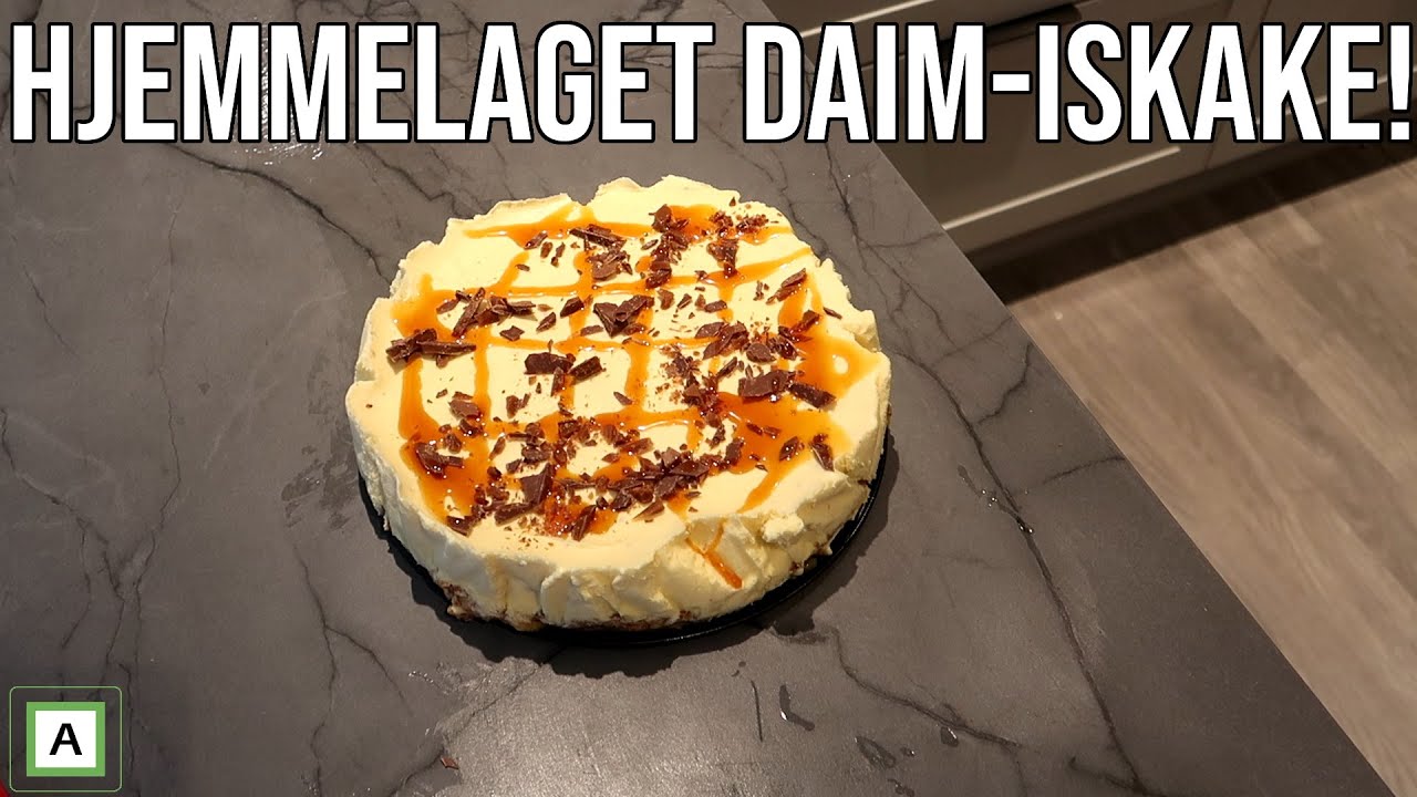 HJEMMELAGET DAIM-ISKAKE! (Perfekt til 17.mai feiringa)