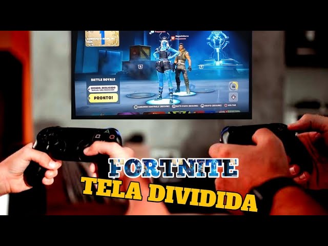 Como jogar Fortnite com a tela dividida na Xbox e PlayStation