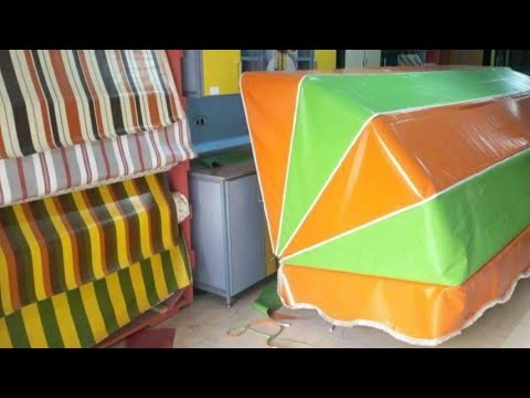 كيفيه شد المشمع الجلد للتنده الإيطالي الألمنيوم مع حازم الهنداوي