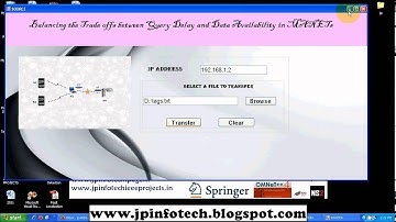 Balancing the Trade Offs between Query Delay and Data Availability in MANETs