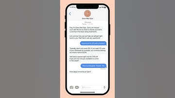 iMessage Phone Text Message Chat Animation