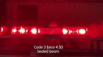 Code 3 force 4 SD (sealed beam)