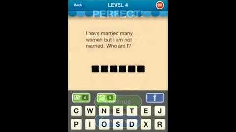 Hi Guess the Riddle - Level 4 Answers 24-33