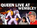 QUEEN LIVE AT WEMBLEY 1986 PART 1 (COUPLE REACTION!) [ONE VISION, TIE YOUR MOTHER DOWN, TEAR IT UP+)