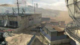 MW3 | Across the map throwing knife on Dome! First Blood!