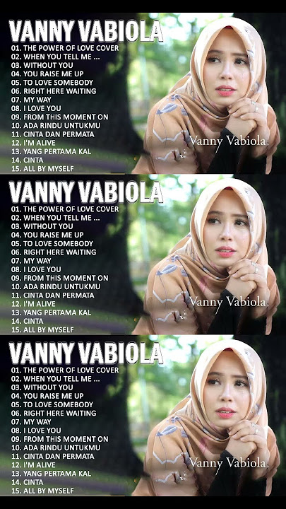 TOP 10 BEST COVER MUSIC COLLECTION OF VANNY VABIOLA | TOP PLAYLIST SONGS 2023