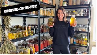 A Weekend On The Homestead | Canning Our Harvest & Maintenance