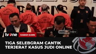 Empat Tersangka Judi Online Ditangkap, Tiga Orangnya Diantaranya adalah Selebgram | tvOne