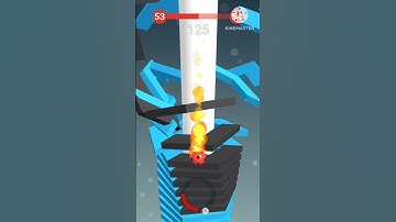 Stack Ball Gameplay || Level 53 || #shorts #youtubeshorts #ytshorts #trendingshorts