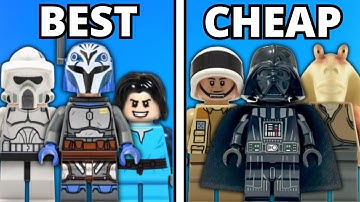 Top 40 LEGO Star Wars Minifigures Under $10 You Need!