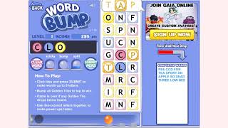 How to play Word Bump game | Free online games | MantiGames.com screenshot 5