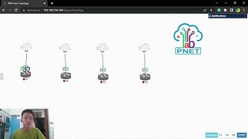 Simulasi Routing Statis Menggunakan PNETLab - UAS Praktikum Jaringan Komputer