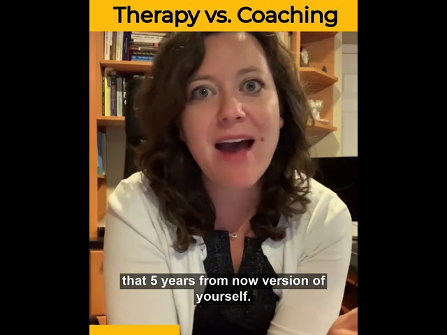 Therapy vs. Coaching