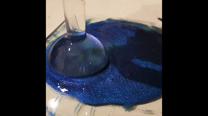 自製偏光珠光水彩，雖然失敗了，但還是值得紀念的第一次！