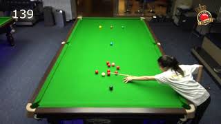 Hi-end Snooker : Mink (139) VS Sompol Saetang practicing @ Hi-end