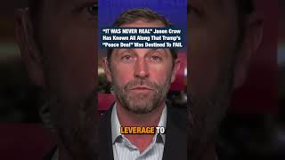 JasnCrwcalleditfrmdayneWhenTrumpsignedtheMOUwithIran,Crwwarneditwuldfail