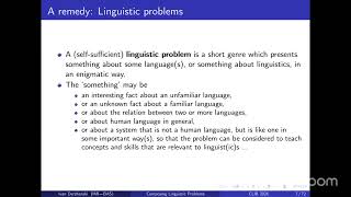 Tutorial: Composing Theoretical and Computational Linguistic Problems