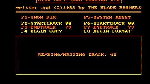 Amiga Disk Copier - Disk COPY TOOL V2.0
