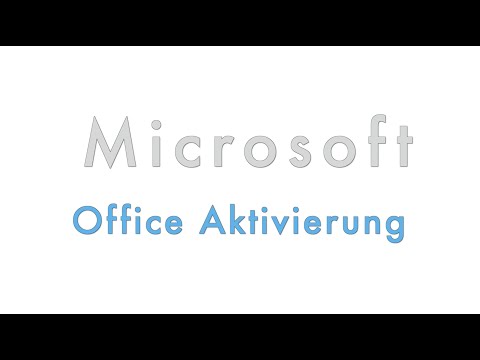 Microsoft - Office Aktivierung