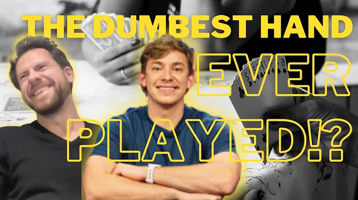 Is This The Dumbest Hand Of Poker Ever Played? | C...