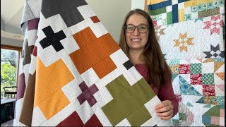 Positive Side Quilt Along- Week 4- Assembling the quilt top, layer cake quilt, plus quilt tutorial