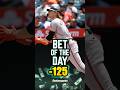 Your BEST #MLB Bet of the Day! (4/26) 💰 (#shorts #sportsbetting #baseball)
