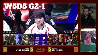 WBG vs TES - Game 1 | Week 5 Day 5 LPL Spring 2026 | Weibo Gaming vs Top Esports G1 full