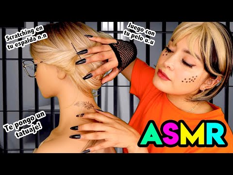 ☠️ La MORRA de LA PRISIÓN 😱 TE RASCA la ESPALDA y JUEGA con tu pelo 😅 I Ges ASMR