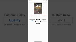How to compress photos easily on ur phone. ICR (image compress and resize) screenshot 2