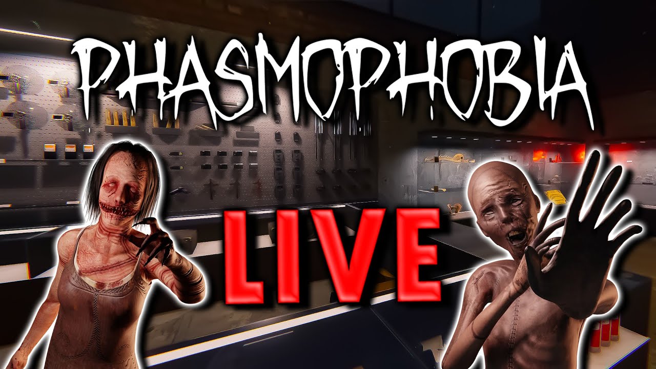 Let's Ask Stupid Questions to the Ghosts! Can I Survive? (Probably Not) 🔴 Phasmophobia #live
