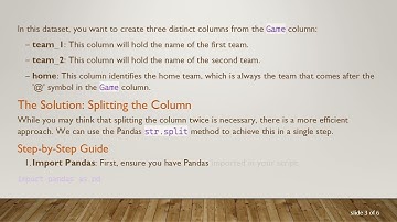 How to Split a Column into Three Columns in Pandas DataFrames