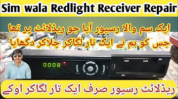 How to mo3g 1506c sim Receiver Redlight Problem Solved #AbbasiTv