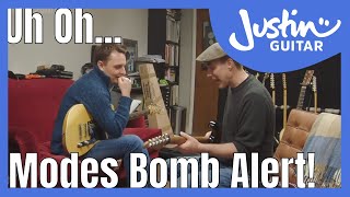 A Modes Bomb Accidentally Drops On Lee Does he survive Guitar Lesson