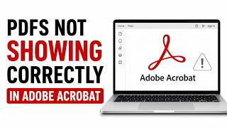 How to Fix PDFs Not Showing Correctly in Adobe Acrobat Reader
