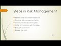 Risk Management