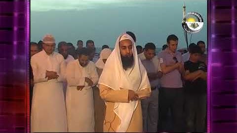 تلاوة مؤثرة من سورة طه | الشيخ أحمد حمادي من صلاة المغرب في المصليات المتنقلة في جدة عام 1434هـ