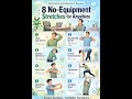 8 Easy Stretches You Can Do Anywhere💪✨#Stretching #DailyStretch#Flexibility #FitnessRoutine#Mobility