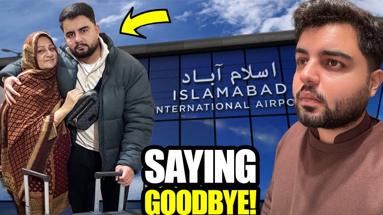 Dulha Sahab Back to Spain 🇪🇸✈️ | Emotional Goodbye 🥹
