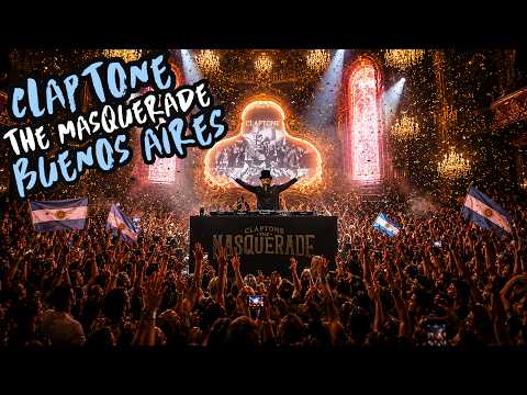 Claptone ‘The Masquerade’ Full Set at Movistar Arena, Buenos Aires