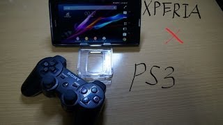 XPERIA Z Ultra と PS3 のコントローラーでゲームしてみた！！Sony