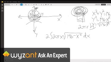 Volume of a Sphere With a Hole Drilled Through It