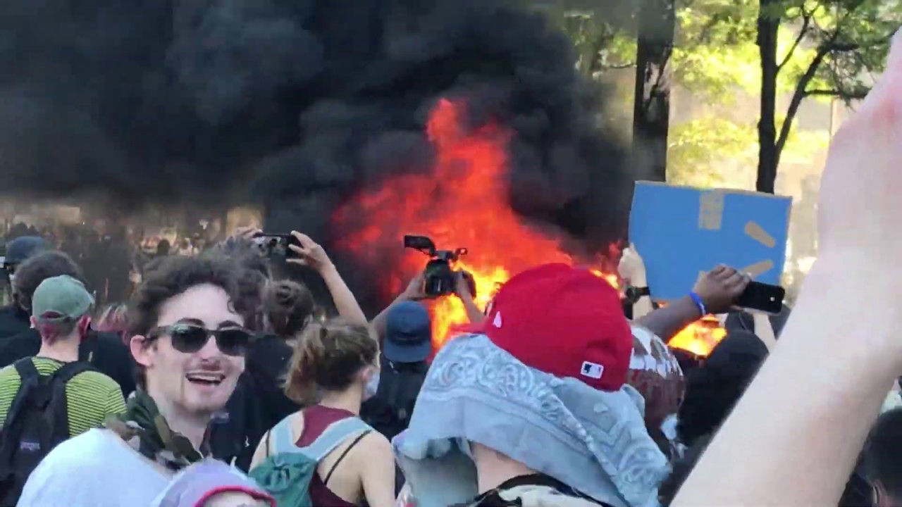 Riots in the streets - Philadelphia