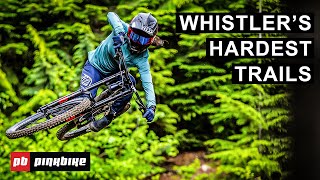 Attempting Every Double Black Diamond In The Whistler Bike Park In A Day