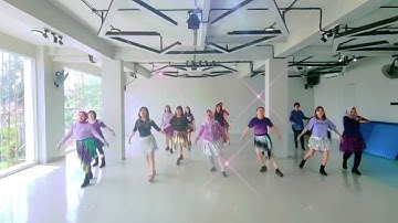 Just Because of You Line Dance| Choreo: Raymond Robinson (INA)-November 2025 (Demo)