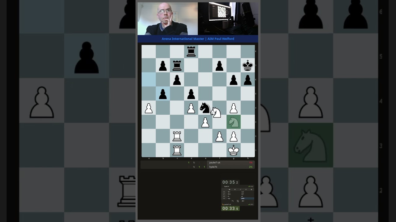 paulw7uk chess v 2432 rook and knight create checkmate lichess
